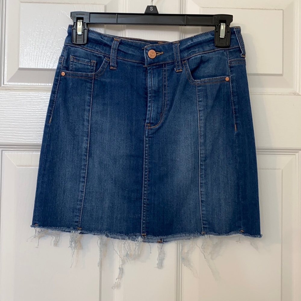 jean skirt